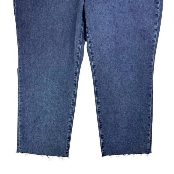 Madewell Plus NWT The Curvy Plus Perfect Vintage Straight Jean in Lunar Wash - Picture 6 of 11